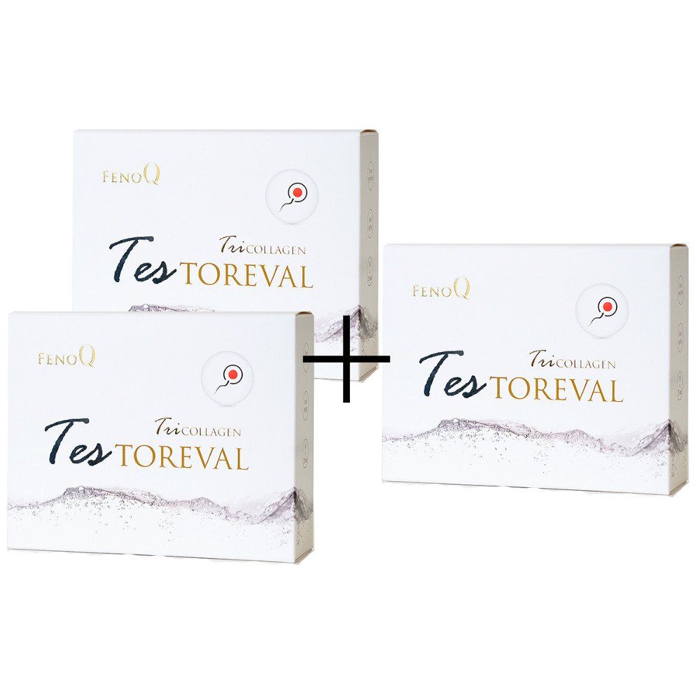 2 + 1 TRICOLLAGEN TESTOREVAL (для мужчин: сексуальная энергия, качество спермы, витамины, минералы)